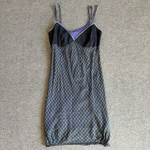 Cop.Copine Black and Purple Dress